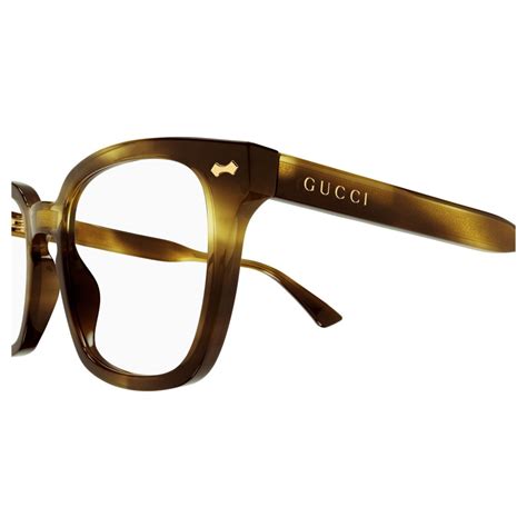 gucci gg0149s|gucci gg0184o unisex eyeglasses havana.